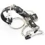 Bedmate Mens Metal Nipple Clamps with Penis Cock Ring Bedmate Mens Metal Nipple Clamps with Penis Cock Ring