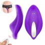 Control Stimulator Vibrato Portable for Product Quiet Wireless ViBrartor Panty Invisible Remote Vibrating for Women - Purple