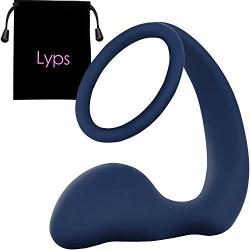 Lyps Waterproof Silicone Cock Ring Penis Ring Sex Toy for Men Masturbator Longer Lasting Erections, Solo Play, Great Orgasms, Couples Lover Sexual Gift