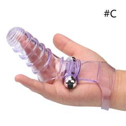 Sixinu Women Strap-on Finger Toy Massager Game Toys for Women
