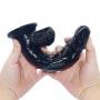Lfcmf Realistic Real Soft Dîldɔ Waterproof Relax Massage Tools Ultra Soft PVC for Women Female Couples (Color : Black)