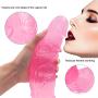 Lfcmf Ultra-Soft Realistic Toy with Suction Cup for Hands-Free Play,11.6 Inch (Color : Pink)