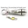 ThinkMax Stainless Steel Anal Plug Lock Rotate Open Expension Chastity for Restraints Slave Ass Hole ThinkMax Stainless Steel Anal Plug Lock Rotate Open Expension Chastity for Restraints Slave Ass Hole