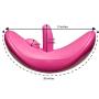 Doc Johnson Iride - Ridable Dual Zone Vibrator - Clittoral and G-Spot Stimulating