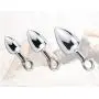 Anal Plug Set, Steel Stainless Anal Hook with 3 Size Butt Plugs Detachable Metal Anal Plug Unisex Fetish Sex Toys for Lovers(40mm) Anal Plug Set, Steel Stainless Anal Hook with 3 Size Butt Plugs Detachable Metal Anal Plug Unisex Fetish Sex Toys for Lovers(40mm)