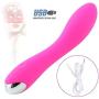 DJKFHIU New Silent Vibrator Force Rotating - 10x Multi-Speed USB Cable Rechargeable Weaterproof Design DJKFHIU (Color : Pink)