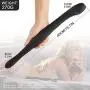 Remote Control Double-Ended Dildos Vibrator Adult Toys for Lesbian Gay Couples, 15.7 Inch Silicone Waterproof Flexible Vibrating Dildo with Curved Shaft for Vaginal G-spot and Anal Play (Blacks Dick)