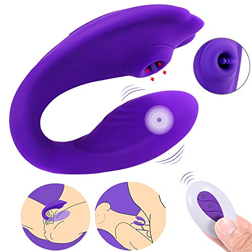 Clitoral Sucking Vibrator & G-Spot Vibrators,Waterproof Clitorial Stimulator Women with 10 Suction & Vibration Modes, Rechargeable Remote Control Silicone Adult Sex Toys for Couples or Solo