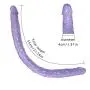 Lfcmf 21.56 inch Double Sided Big Toy Real Feel Soft Flexible Double Head Massage Safe PVC (Color : Blue) Lfcmf 21.56 inch Double Sided Big Toy Real Feel Soft Flexible Double Head Massage Safe PVC (Color : Blue)