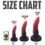 Red Dragon - Fantasy Dildo - Silicone Dildo - Sex Toy - Adult Toy (Large 11.3")