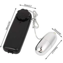 Stebcece Mini Waterproof Remote Control Wired Vibrator Egg Personal Massager for People