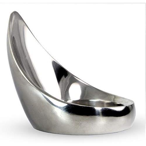 LeLuv Eyro Cock Ring Stainless Steel Tear Drop Perenium Pressure 2.25 inch 5.7 cm