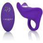 Calexotics SE-0077-75-3 Silicone Rechargeable Remote 12 Function Vibrating Waterproof Pleasure Ring, Purple