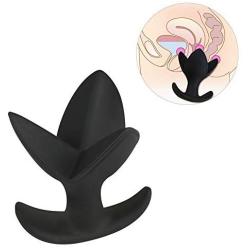 FST Silicone Flower Shape Anal Dilator Expanding Flared Anal Plug for Adults