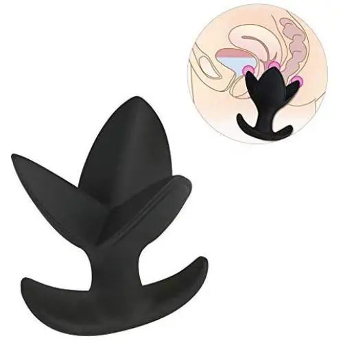 FST Silicone Flower Shape Anal Dilator Expanding Flared Anal Plug for Adults FST Silicone Flower Shape Anal Dilator Expanding Flared Anal Plug for Adults