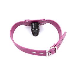 FeiGu Penis Mouth Ball Gag Lockable 4 (Short, Hot Pink)