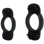 LLFX Soft and Comfortable Silicone Soft Brush Mens 2 Piece Set Delay Exercise Pe*NIS Cage Ring Shoes Backpack