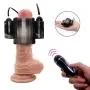 Dual Vibrating Penis Sheath Vibrator -2 Massage Methods Male Masturbator 12 Vibration Modes Waterproof Bullet Vibrator with Remote Control Dual Vibrating Penis Sheath Vibrator -2 Massage Methods Male Masturbator 12 Vibration Modes Waterproof Bullet Vibrator with Remote Control