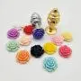 Stainless Steel anāl Plúg Rose Flower Decor Bùtt Toys Massager Stainless Steel anāl Plúg Rose Flower Decor Bùtt Toys Massager