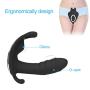 Ningyi683 Wearable G Spot Vibrator with 10 Powerful Vibrations for Triple Stimulation Wireless Remote Control Personal Vibrator Waterproof Clitoral Stimulator Dual Motor Silicone Massager