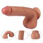 Realistic Silicone M-assager with Suction Cup Squirting Water Wand