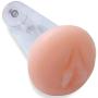 LeLuv Maxi Blue Plus Vacuum Gauge Penis Pump Bundle with Silicone Donut Seal, Soft Black TPR Seal & 4 Sizes of Constriction Rings 9 inch x 2 inch Diameter Cylinder
