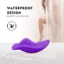 Invisible Wireless Remote Underwear 9 Frequency Silicone Vibrantor Waterproof USB Rechargeable Adullt Toys for Women Couples(Purple)