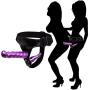 Carejoy Strap On Double Massager Adult Toy