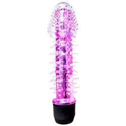 Oceantree adult sex toys waterproof Silicone G-spot Crystal single vibrator with Barbed for female masturbation color random