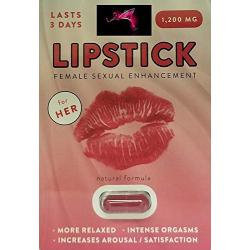 LIPSTICK AND SPARXXX (SUPER COMBO) Female Sexual Enhancement 6 PILLS PLUS LOVE POTION PEN