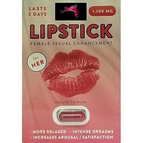LIPSTICK AND SPARXXX (SUPER COMBO) Female Sexual Enhancement 6 PILLS PLUS LOVE POTION PEN LIPSTICK AND SPARXXX (SUPER COMBO) Female Sexual Enhancement 6 PILLS PLUS LOVE POTION PEN