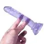 JSCRlove Realistic Ultra Soft-Ďîldɔ Women Body Wand Massager Relaxing Toy,Beginners Lifelike Suction Cup Tools,Transparent Purple Women Dresses JSCRlove Realistic Ultra Soft-Ďîldɔ Women Body Wand Massager Relaxing Toy,Beginners Lifelike Suction Cup Tools,Transparent Purple Women Dresses