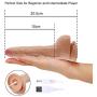 Vibrating Dildo for Women G Spot Vibrator Massager with 20 Modes Rechargeable Realistic Penis with Remote Controller Waterproof Sex Machine for Beginners with Suction Cup