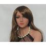 RYDoll Realistic Sex Doll Head Oral Pleasure Suitable 140cm-173cm Full Size Sexy Dolls Male Sex Toys-Tan (Head Only)