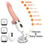 360° Rotating Multiple Speed Pleasure Women Couple Toys with Hands Free Suction Cup Waterproof Automatic Adult Female Toys Piston,T-Shirt