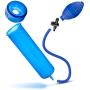 Beginner Penis Pump - Male Enhancement Erection Vacuum Chamber - Sex Toy for Men (Blue)