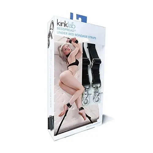 KinkLab Bedspread Under Bed Bondage Straps