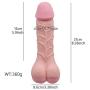 Couple Membrum Case Cover Overstriking Ipsism Intrest Stick Wand Fun Rod Sleeve for Best Gift for Travel - 8.5 inch