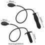Erotic Sex Toys Butt Play Plug Inflatable Anal Plug with Pump Anal Expandable Butt Plug c Toys for Women Men Prostate Massage Adult Products,S Type Exc