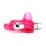 Dual Clit Flicker With Removable Waterproof Stimulator Pink