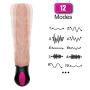 FMXYMC 12 Heating Mode Realistic Vibrator Flexible Silicone Soft Penis G Spot Vagina Vibrator Masturbator Sex Toy for Women