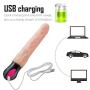 FMXYMC 12 Heating Mode Realistic Vibrator Flexible Silicone Soft Penis G Spot Vagina Vibrator Masturbator Sex Toy for Women