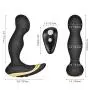 Anal Toy Vibrating Prostate Massager with 6 Novelty Left-Right Hitting Mode and 6 Stimulation Frequency for Anus Play, Utimi Bead Butt Plug P-spot Vibrator with Remote for Male Couple Rechargeable Anal Toy Vibrating Prostate Massager with 6 Novelty Left-Right Hitting Mode and 6 Stimulation Frequency for Anus Play, Utimi Bead Butt Plug P-spot Vibrator with Remote for Male Couple Rechargeable