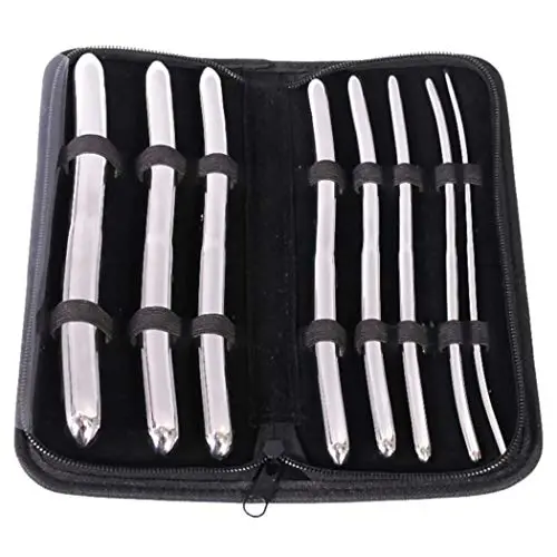Hegar 8 Pieces Urethral Sounds Kit, Surgical Steel Urethral Dilator Set, Hegar Sound Kit Hegar 8 Pieces Urethral Sounds Kit, Surgical Steel Urethral Dilator Set, Hegar Sound Kit