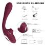 Cli^torial Sucking Toy for Women,12 Sucking Modes Tongue Vibrating Toy Suction Cup for Man Adùllt Toy for Women Pleasure