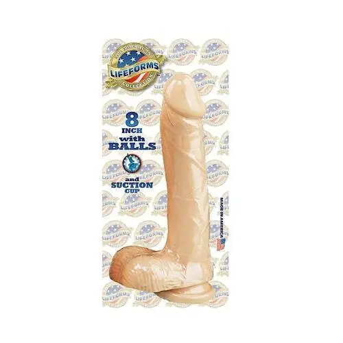Nasstoys Lifeforms Dong with Suction Cup, 8&quot
