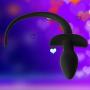 Senoow Women and Men Diary Silicone Hang Plug Dog Tail Plug Cosplay SixToyss Toy