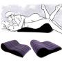 Argonv Hot Inflatable Sex Aid Wedge Pillow Sex Inflatable Love Position Cushion Couple (Purple)