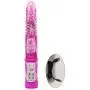 WEI EI Waterprrof Silent Women Multispeed G-Stimulator USB Rechargeable Powerful Female Telescopic Thrvst Messager (Pink)