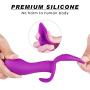 Hands Free Play USB Rechargeable Wearable G-Spot Víbratórs for Women Waterproof Cl-ǐtoral Invisible Víbratór Sexxxo Toys Toys for Couples, Tshirt Realistic Silicone